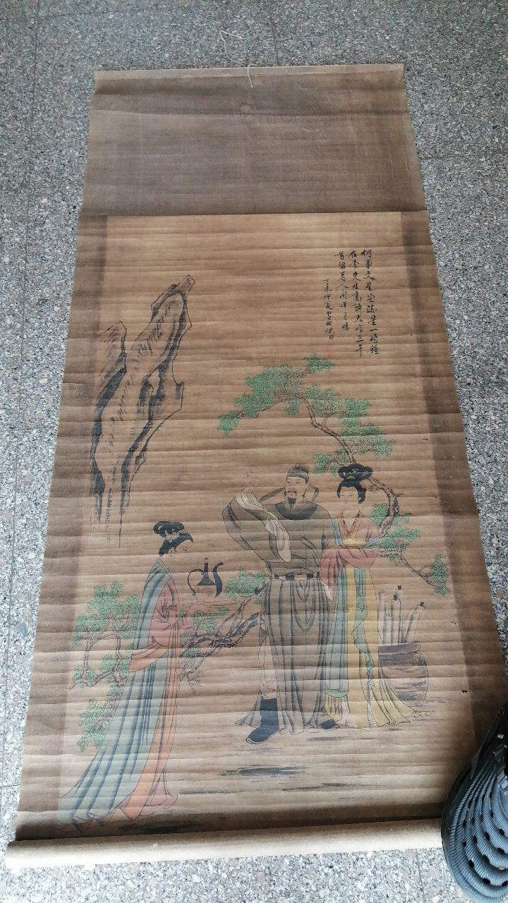 物题材书画立轴