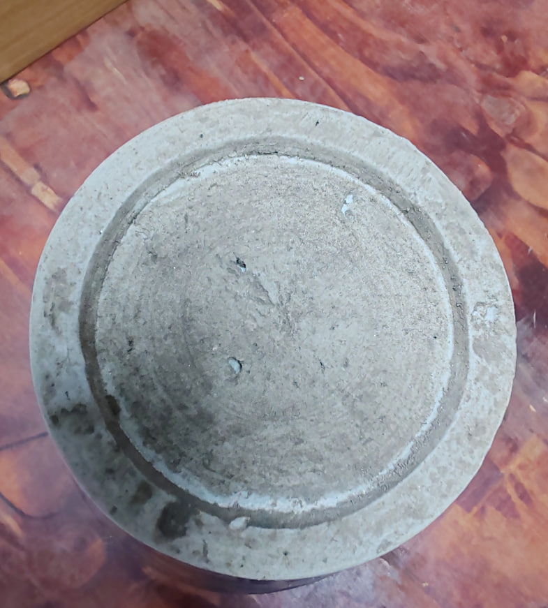 青花人物双兽耳瓶