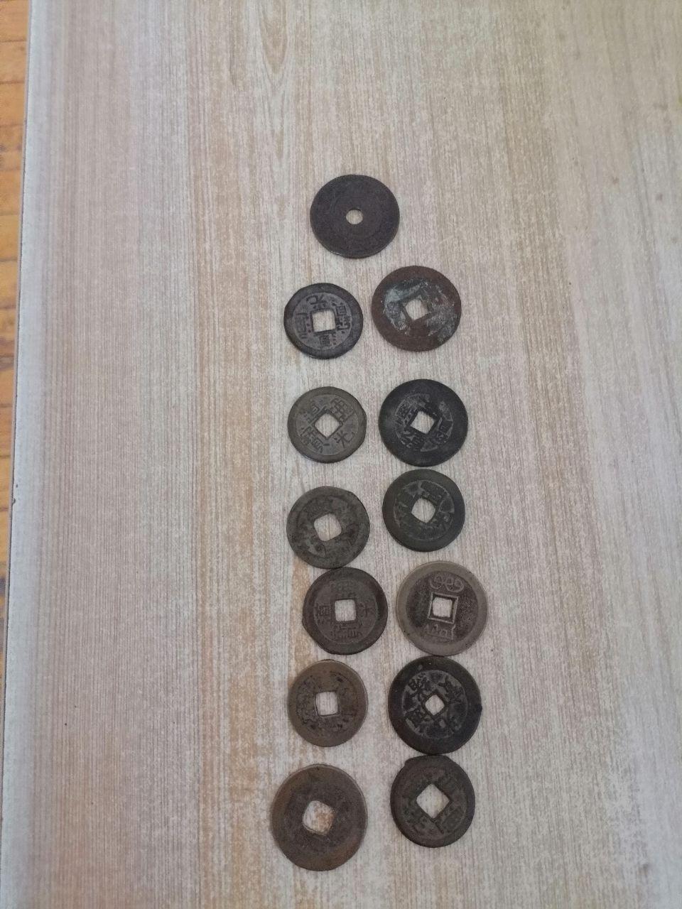 清代古铜钱套组藏品