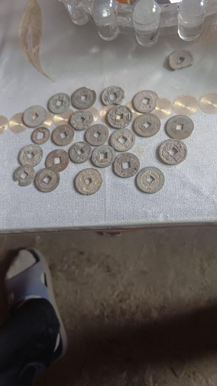 古代方孔圆钱
