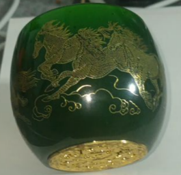 碧玉文房缸