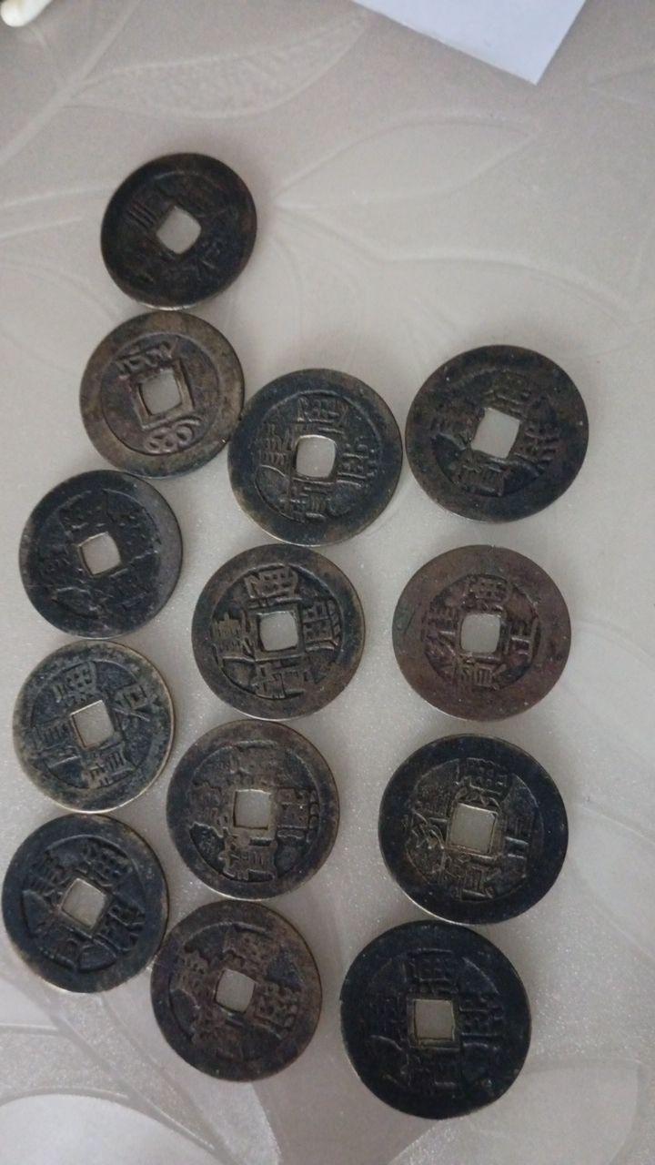 清代铜钱组合