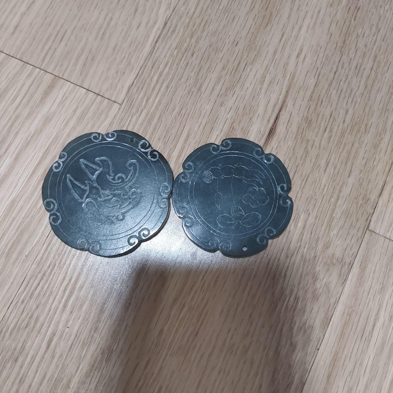 鸳鸯玉佩（对）