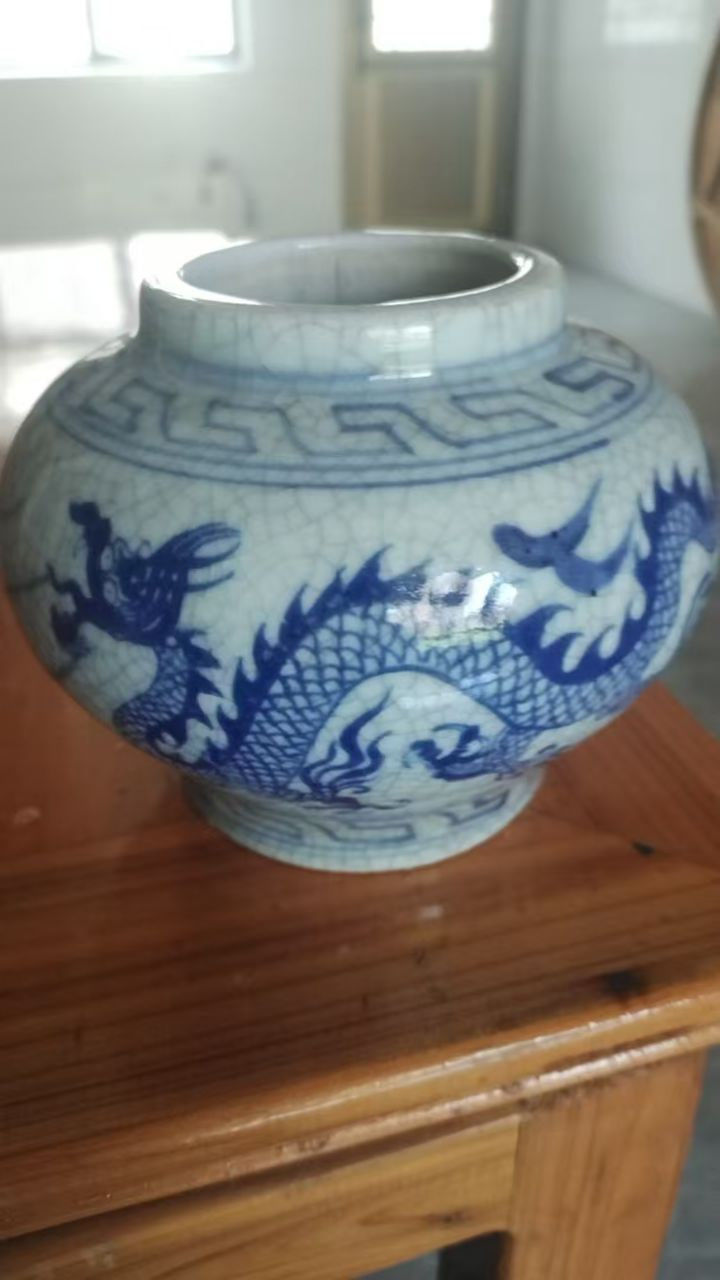 青花瓷罐