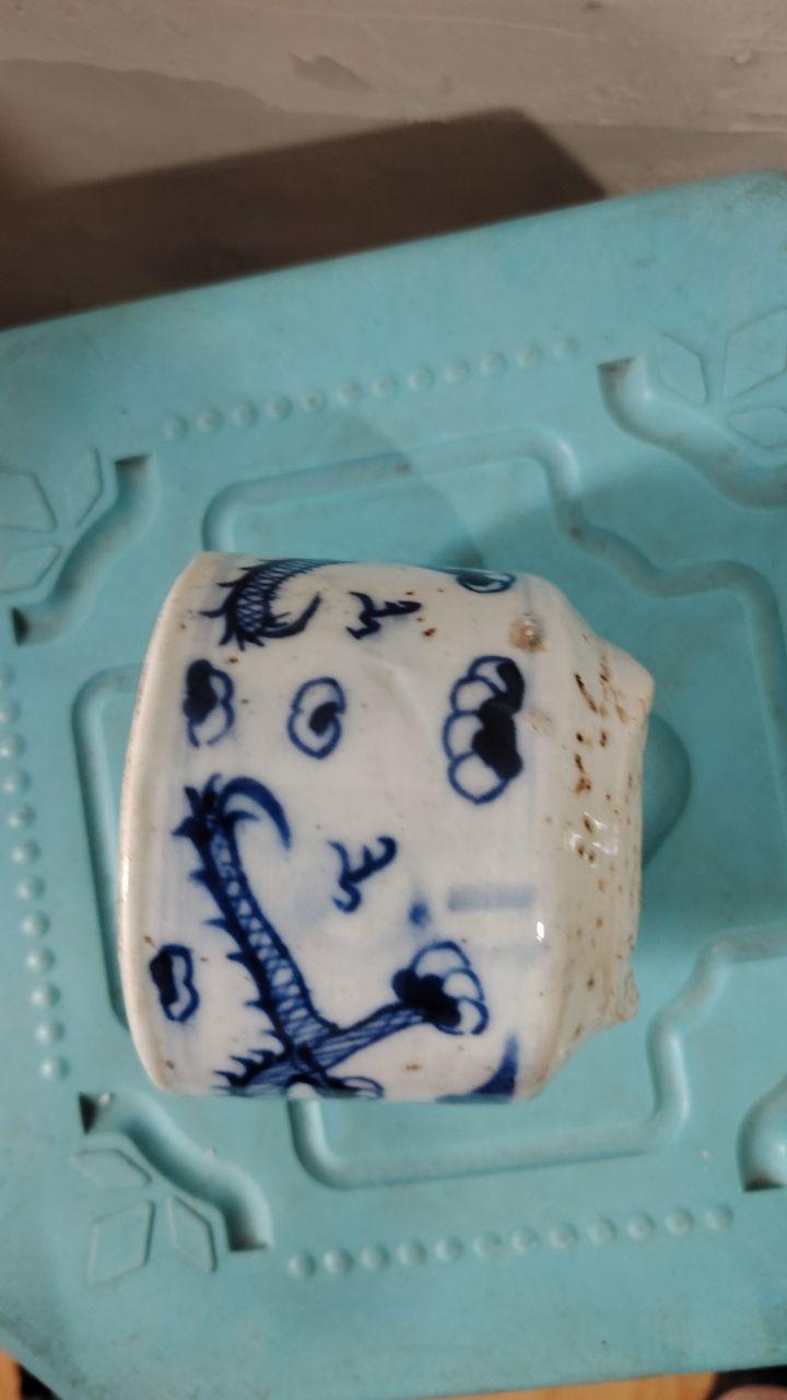 青花云龙纹小杯