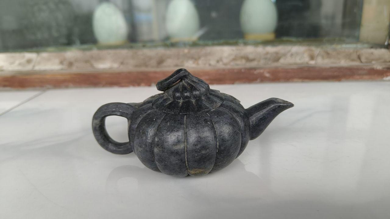 石雕茶壶