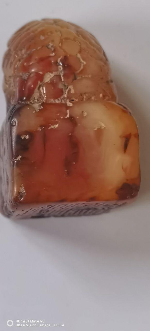 琥珀瑞兽钮印章