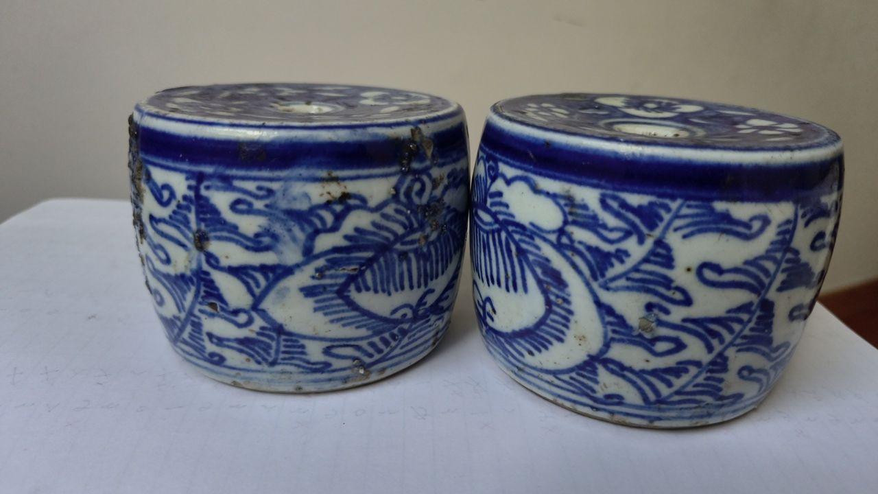 青花瓷鼓
